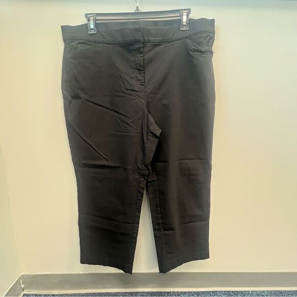 Women’s Black Pants, JM Collection, Plus Size Petite 22WP - Picture 2 of 5